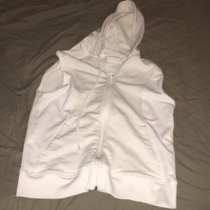 ARMANI EXCHANGE SLEEVELESS HOODIE